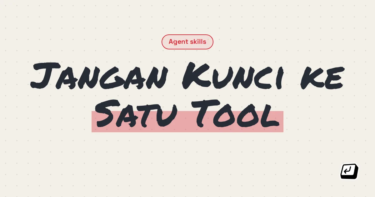 Ilustrasi file instruksi agent yang portabel antar tool