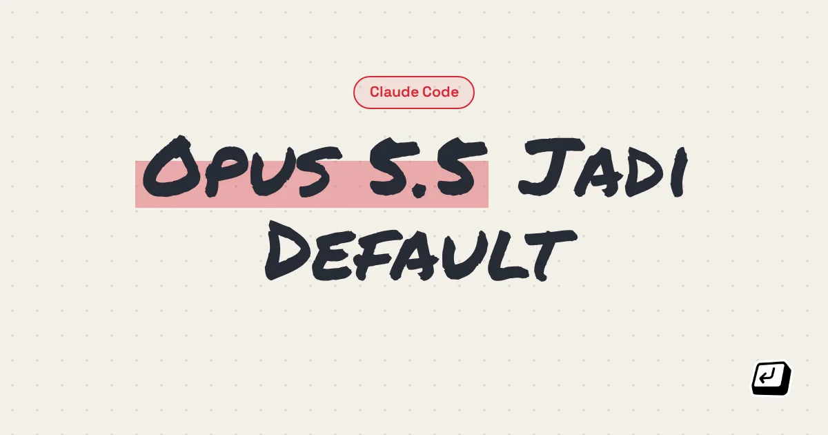 Ilustrasi headline Opus 5.5 jadi model default Claude Code